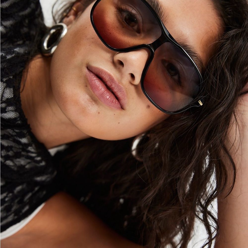 The Time is Now Aviator Oversized Sunglasses ✨